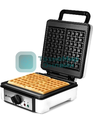 Вафельница Kitfort КТ-1646 1200Вт белый