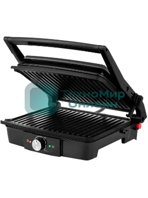 Электрогриль Kitfort КТ-1656 2000Вт черный