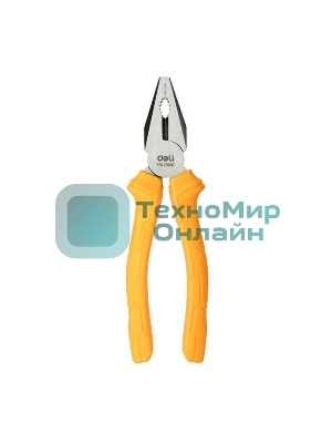 Комбинированные плоскогубцы Deli DL2008C 200 мм, пластиковая рукоять