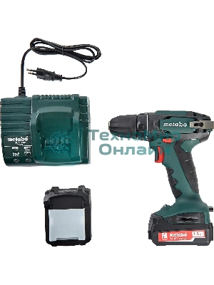 Дрель-шуруповерт Metabo BS 14.4 602206550, 14,4 В, 1,5 Ач, 40 Нм, щеточный