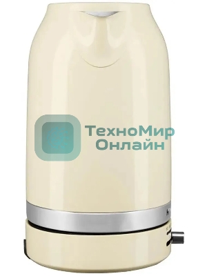 Чайник электрический KitchenAid 5KEK1701EAC кремовый, 1.7 л, 2400 Вт