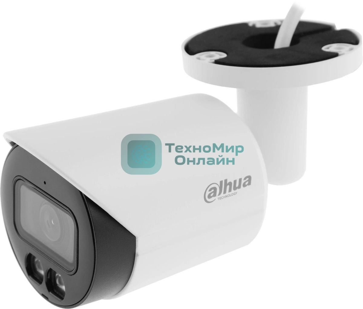 Видеокамера Dahua DH-IPC-HFW2449SP-S-IL-0360B уличная цилиндрическая IP-видеокамера 4Мп 1/2.7” CMOS объектив 3.6мм