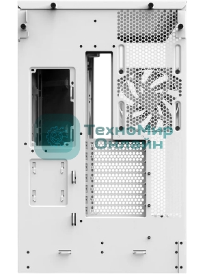 Компьютерный корпус без блока питания Case NZXT H9 Flow RGb+ (2025), Midi-Tower, TG, 6x140мм RGb + 1x120мм RGb, 2xUSB-A 3.2 + 1xUSB-C 3.2, E-ATX, ATX, mATX, mITX белый