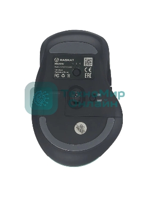 Мышь беспроводная Raskat M020W зеленый/черный, 2400 dpi, радиоканал, Bluetooth, USB, кнопки - 7