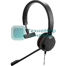 Гарнитура Jabra Evolve 30 II MS Mono чёрный, проводная, USB