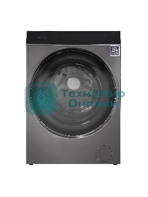 Стиральная машина Korting KWM 60DS1499 An антрацит, загрузка фронтальная 10 кг, 1400 об/мин, класс A+++
