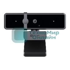 Веб-камера OKLICK OK-C35 2560x1440, 30 кадр/с, USB Type-A, микрофон (шумоподавление), автоматическая фокусировка, универсальное крепление
