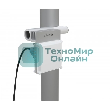 Точка доступа MikroTik CubeSA 60Pro ac (60Ghz antenna, 802.11ay wireless and 5GHz 802.11ac backup, 4 core x 716MHz CPU, 256MB RAM, 1 x Gigabit LAN port, RouterOS L4, POE, PSU) for use as an AP in Point-to-Multipoin