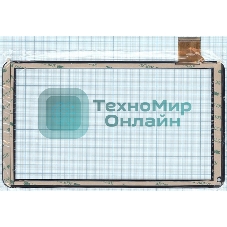 Сенсорное стекло (тачскрин) RP-449A-10.1-FPC-M1091-A1, черное