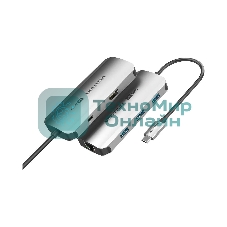 Мультифункциональный хаб Vention USB Type C 6 в 1