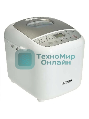 Хлебопечка Delta Lux DE-6000 белая