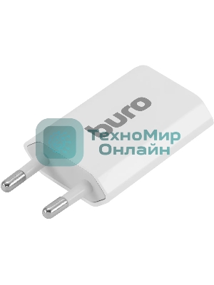 Сетевое зарядное устройство Buro TJ-164w 1A универсальное белый