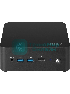 Компьютер MSI Cubi NUC 1M-098RU, черный, Intel Core 5 120U/16Gb/512Gb/IrisXE/WF6E/BT5.3/120W/AirCooling/W11P (9S6-B0B111-218)