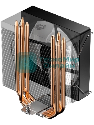 Кулер для процессора ID-COOLING SE-214-XT V2 LGA1851/1700/1200/115X/AM5/AM4 (16шт/кор, TDP 200W, PWM, 4 тепл.трубки прямого контакта, FAN 120мм, Random Spectrum Lighting) RET
