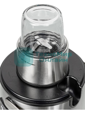 Кухонный комбайн Kitfort KT-1395 800Вт серебристый/черный