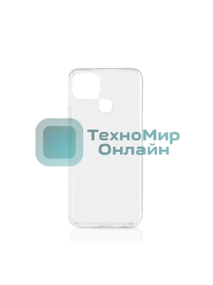 Чехол (клип-кейс) DF rmCase-07, для Realme C25/C25s, прозрачный