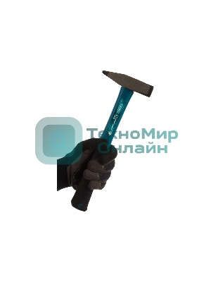 Молоток слесарный Gross 10276 500 г, квадратный боек, фиберглассовая обрезиненная рукоятка
