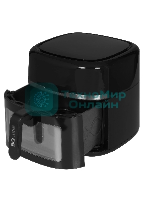 Аэрогриль BQ GR2007 черный, 1800 Вт, 8 л, сенсор, 8 программ