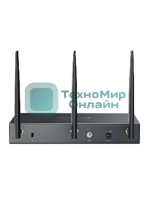 VPN-маршрутизатор TP-Link ER706W Omada с гигабитными портами и поддержкой Wi-Fi AX3000, 1 гиг. SFP WAN/LAN, 1 гиг. RJ45 WAN, 4 гиг. RJ45 WAN/LAN, USB 3.0, до 574 М/с на 2,4 ГГц + до 2402 М/с