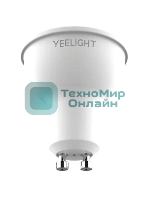Умная светодиодная лампочка YEELIGHT Smart LED Bulb W1 GU10 (YGYC0120001WTEU)