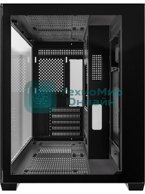 Компьютерный корпус Accord ACC-ZMS03B черный без БП mATX 3x120мм 1xUSB2.0 1xUSB3.0 1xUSB3.1 audio