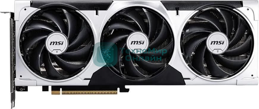 Видеокарта MSI RTX 5060 Ti VENTUS 3X OC 16GB, NVIDIA RTX 5060 Ti, 16 ГБ GDDR7, 128 бит, PCI-e 5.0, 1xHDMI, 3xDP, 2602 МГц