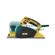 Электрорубанок Deli DC591 550 Вт, ширина/глубина обработки: 82/1 мм, глубина фальцевания: 9 мм