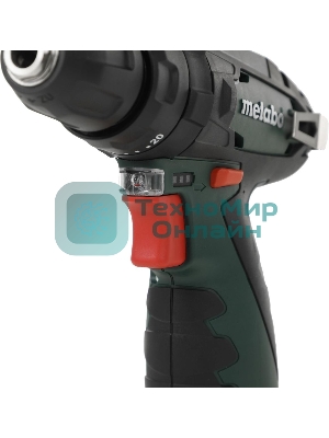 Дрель-шуруповерт Metabo PowerMaxx SB 600385500, 10,8 В, 2 Ач, 34 Нм, щеточный, ударный