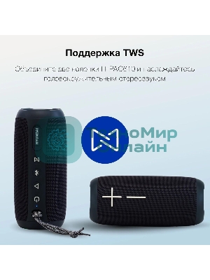 Портативная колонка Hyundai H-PAC610, 20Вт, темно-синий