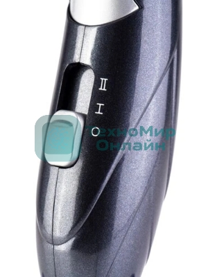 Фен Galaxy Line GL 4305 серебристый/черный, 1400 Вт, компактный