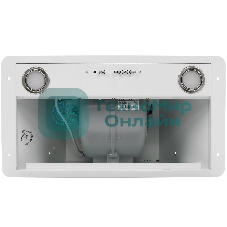 Вытяжка встраиваемая Elikor Flat 52П-650-К3Д белый, 50 см, 650 м³/ч, 36 дБ