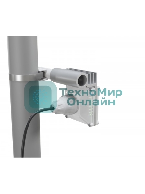 Точка доступа MikroTik CubeSA 60Pro ac (60Ghz antenna, 802.11ay wireless and 5GHz 802.11ac backup, 4 core x 716MHz CPU, 256MB RAM, 1 x Gigabit LAN port, RouterOS L4, POE, PSU) for use as an AP in Point-to-Multipoin