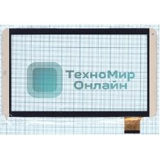 Сенсорное стекло (тачскрин) RP-449A-10.1-FPC-M1091-A1, черное