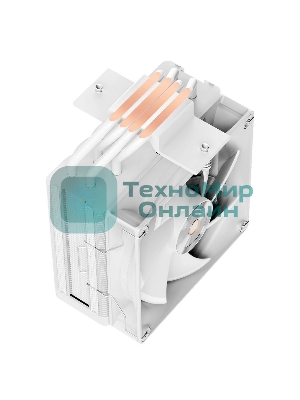 Кулер для процессора Cooler Ocypus Delta A40 WH ARGb белый 120мм алюминий+медь 2000rpm 29db 4-pin 220W 156мм