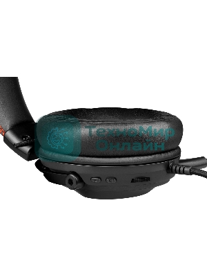 Гарнитура Defender Echo чёрный, проводная, подсветка