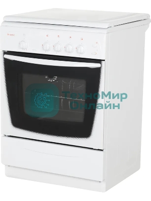Плита газовая Gefest ПГ 1200 С6 белый, конфорок 4 шт, духовка 63 л, 60 см x 85 см x 60 см