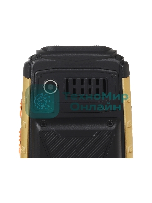 Мобильный телефон BQ 2430 Tank Power черный/золотистый