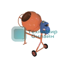 Бетоносмеситель Строймаш СБР-132А.3 700 Вт, 132 л, 220 В, чугунный венец
