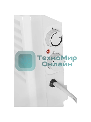 Конвектор электрический Ресанта ОК-1000СН белый, 1000 Вт, 10 м2, термостат