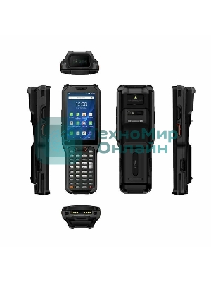 Терминал сбора данных Urovo RT40 (RT40-SS5S10E4011SQ) 2D Imager Standard Range Zebra SE4750 SR, 4/64 ГБ, Android 10, Wi-Fi, Bluetooth, USB Type-C, NFC, GPS, 4G (LTE), GSM, 4 