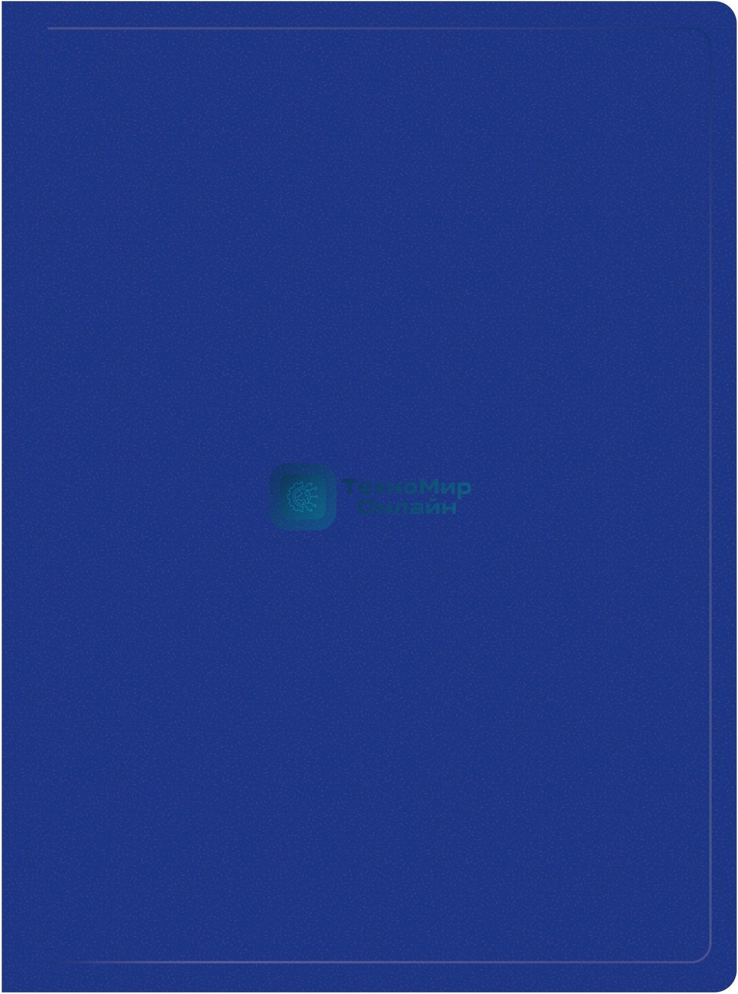 Папка с 30 прозрачными вкладками Silwerhof Eco A4, пластик, 0.5мм, синий