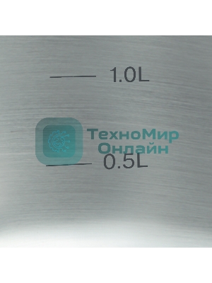 Кастрюля Rondell Point RDS-1312 4.8 л. d=24 см (с крышкой) сталь