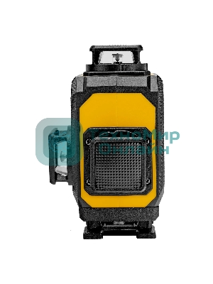 Лазерный уровень мультипризменный Denzel DLV-360-4C, 30 м, зеленый луч, Li-Ion 2,4 Aч, кейс