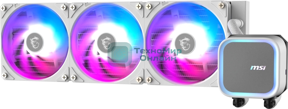 Кулер для процессора MULTI SOCKET MAG CORELIQUID A13 360 WHITE MSI