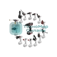 Дрель-шуруповерт ИНТЕРСКОЛ ММ-18В МультиМАКС, 18 В, 2 Ач, 42 Нм, бесщеточный