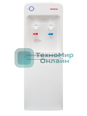 Кулер для воды Renova DT-F2C, верхняя загрузка, нагрев 95 °С, охлаждение 8 °С, белый