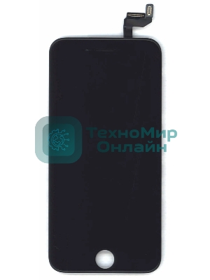 Дисплей Amperin для Apple iPhone 6S в сборе с тачскрином (IPS), черный