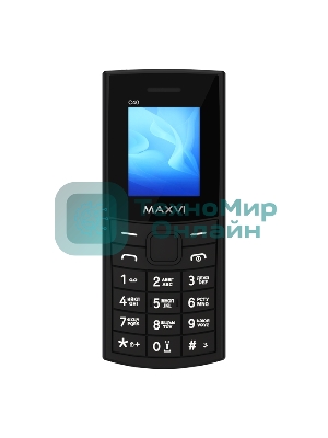 Мобильный телефон Maxvi C40 черный