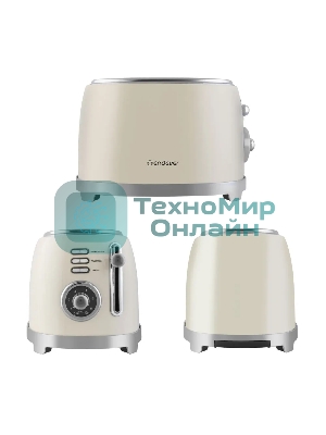 Тостер электрический ENDEVER Skyline ST-129 850 Вт, бежевый