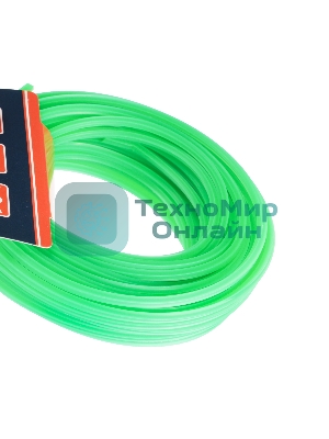 Леска PATRIOT D 3,0 мм L 12 м (звезда, зеленая) 300-12-3, картонный подвес